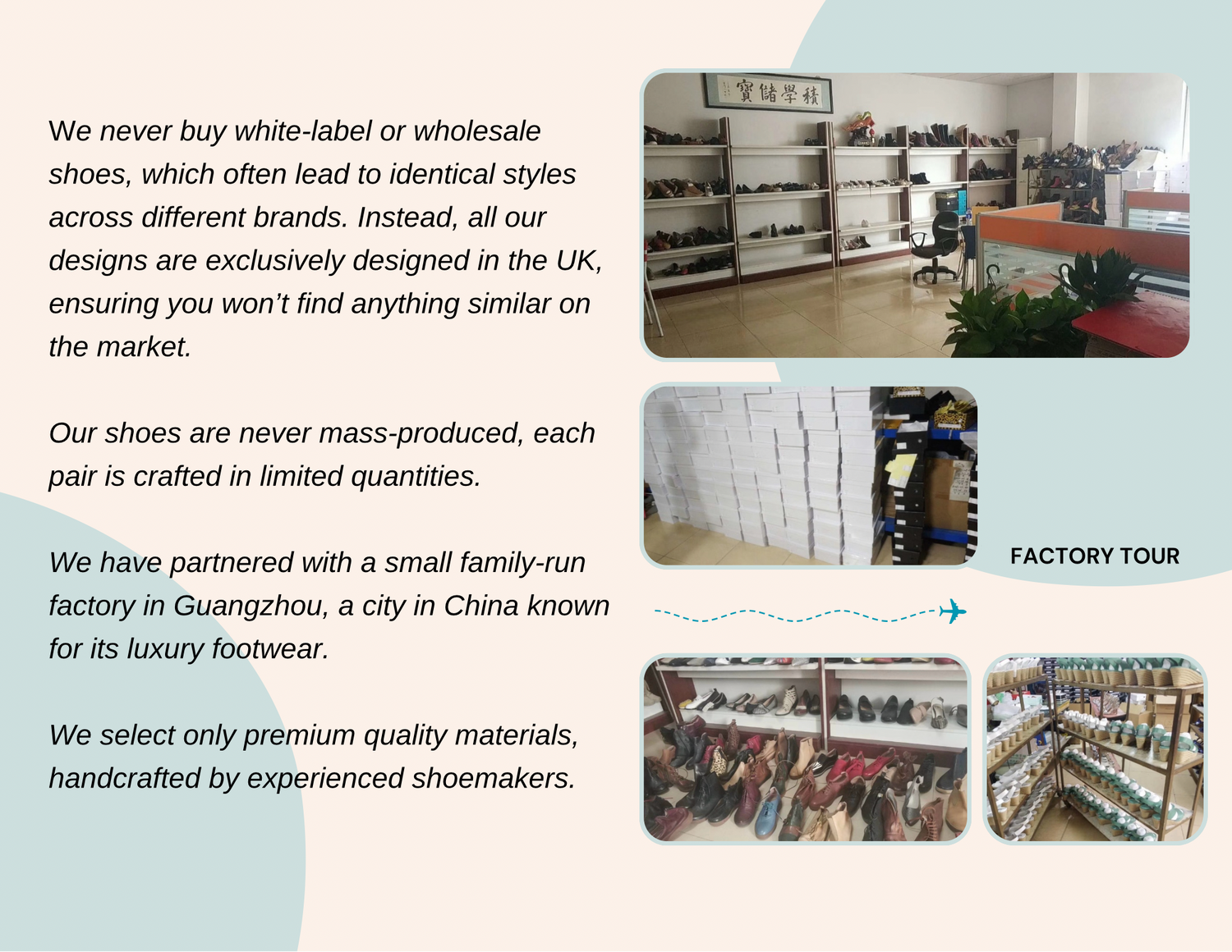 shoe factory, visit factory, shoe factory tour